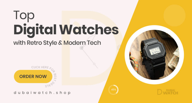 Best Digital Watches That Combine Retro Cool with Modern Tech