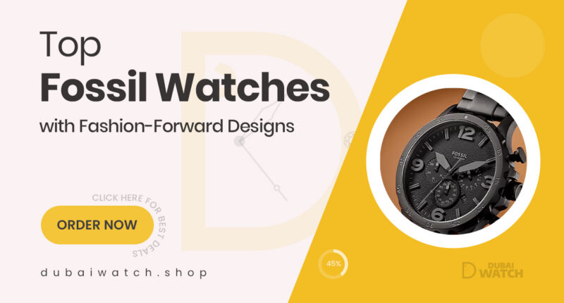 Fashion-Forward Fossil Watches Designed to Impress